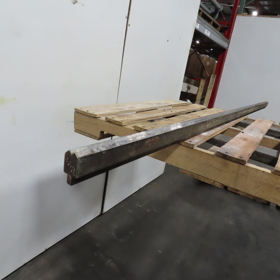 Cincinnati 92" Long Press Brake 90° V-Forming Angle Die Block 1/2" Tang