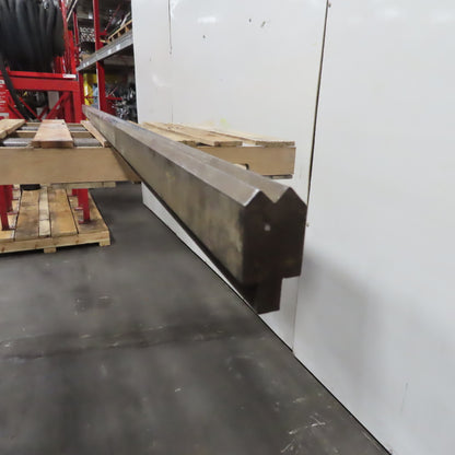 Cincinnati 92" Long Press Brake 90° V-Forming Angle Die Block 1/2" Tang