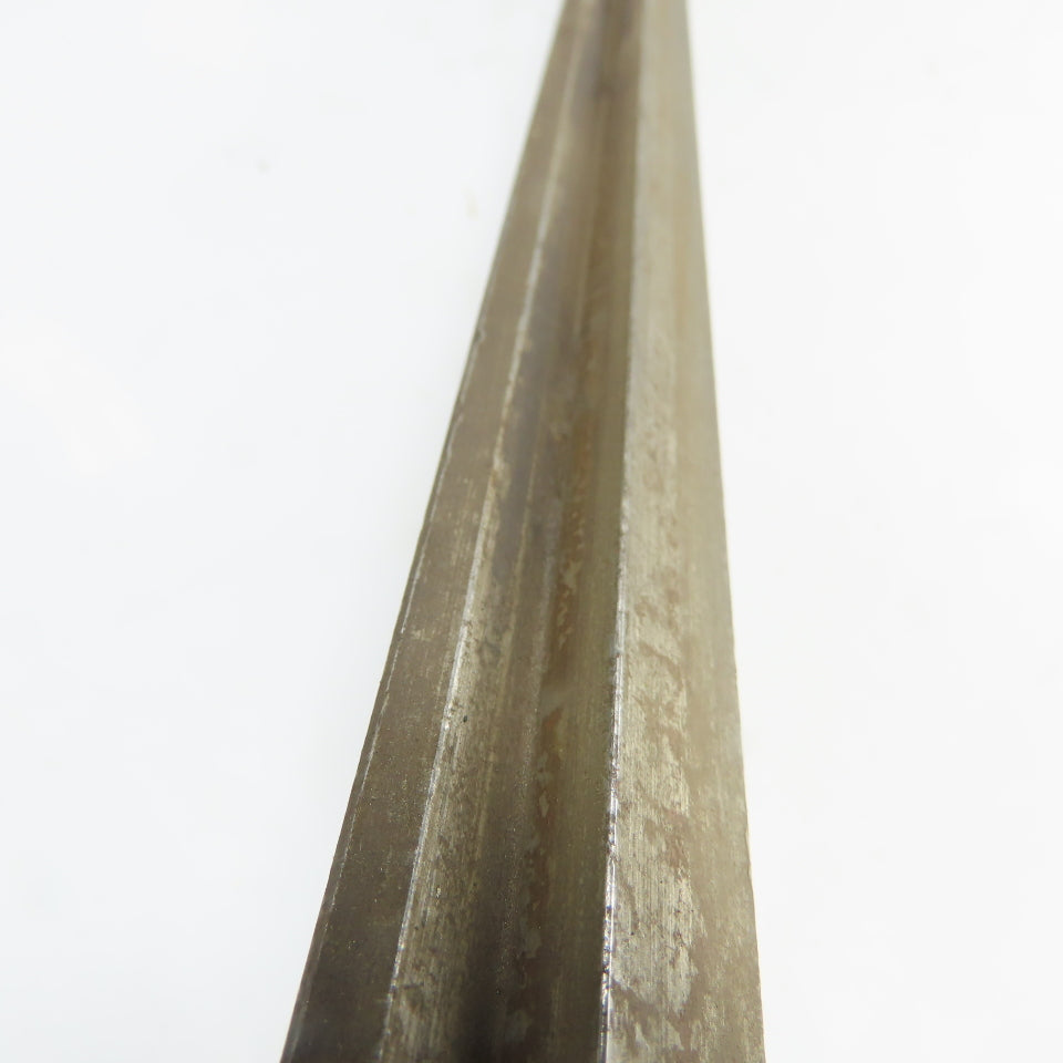 72-1/4" Long Press Brake 90° V-Forming Angle Die Block 1/2" Tang 3-1/8" Tall