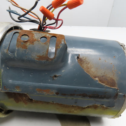 General Electric 5K49UN8121A 2Hp 1725RPM 230/460V 3Ph AC Motor Damaged Tested