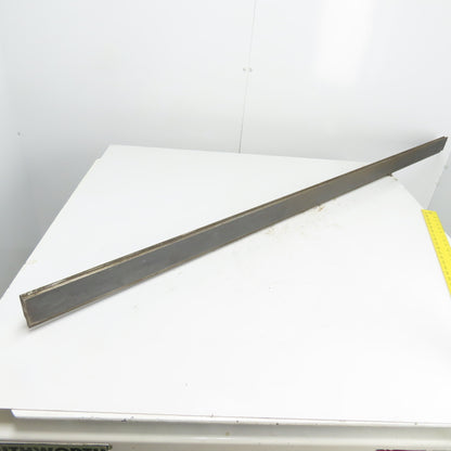 77-5/16" Long Press Brake 90° V-Forming Angle Die Block 1/2" Tang 3-1/4" Tall