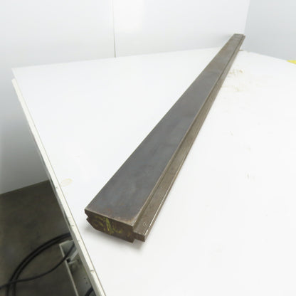 77-5/16" Long Press Brake 90° V-Forming Angle Die Block 1/2" Tang 3-1/4" Tall