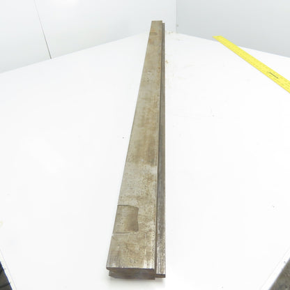62-5/8" Long Press Brake 90° V-Forming Angle Die Block 1/2" Tang 3-3/8" Tall