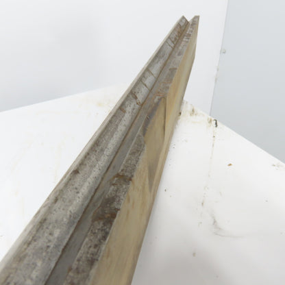 62-5/8" Long Press Brake 90° V-Forming Angle Die Block 1/2" Tang 3-3/8" Tall