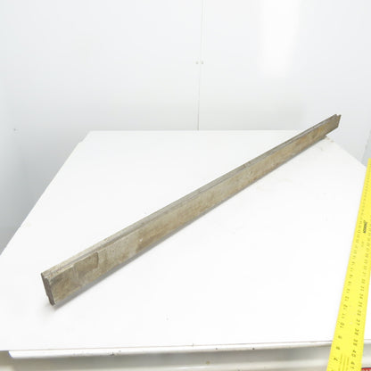 62-5/8" Long Press Brake 90° V-Forming Angle Die Block 1/2" Tang 3-3/8" Tall