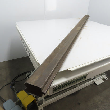 73" Long Press Brake 90° V-Forming Angle Die Block 1/2" Tang 3-3/4" Tall