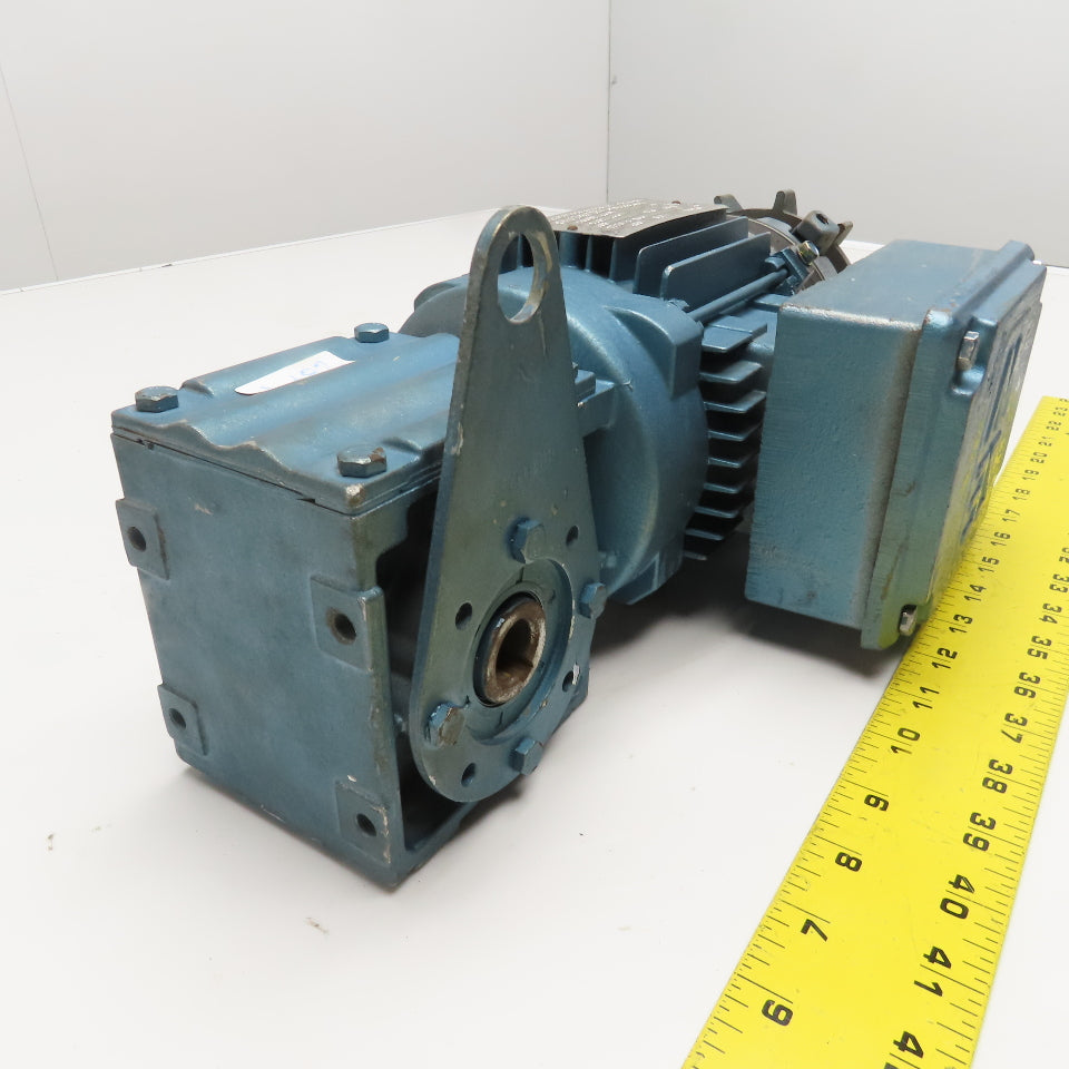 Sew WA20TDT71C4BMG05HRZ 10:1 Ratio .33Hp 230/460V 10RPM Gear Motor W/ Brake
