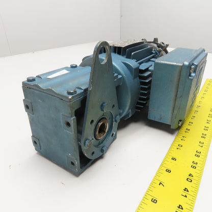 Sew WA20TDT71C4BMG05HRZ 10:1 Ratio .33Hp 230/460V 10RPM Gear Motor W/ Brake