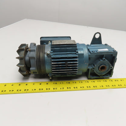 Sew WA20TDT71C4BMG05HRZ 10:1 Ratio .33Hp 230/460V 10RPM Gear Motor W/ Brake