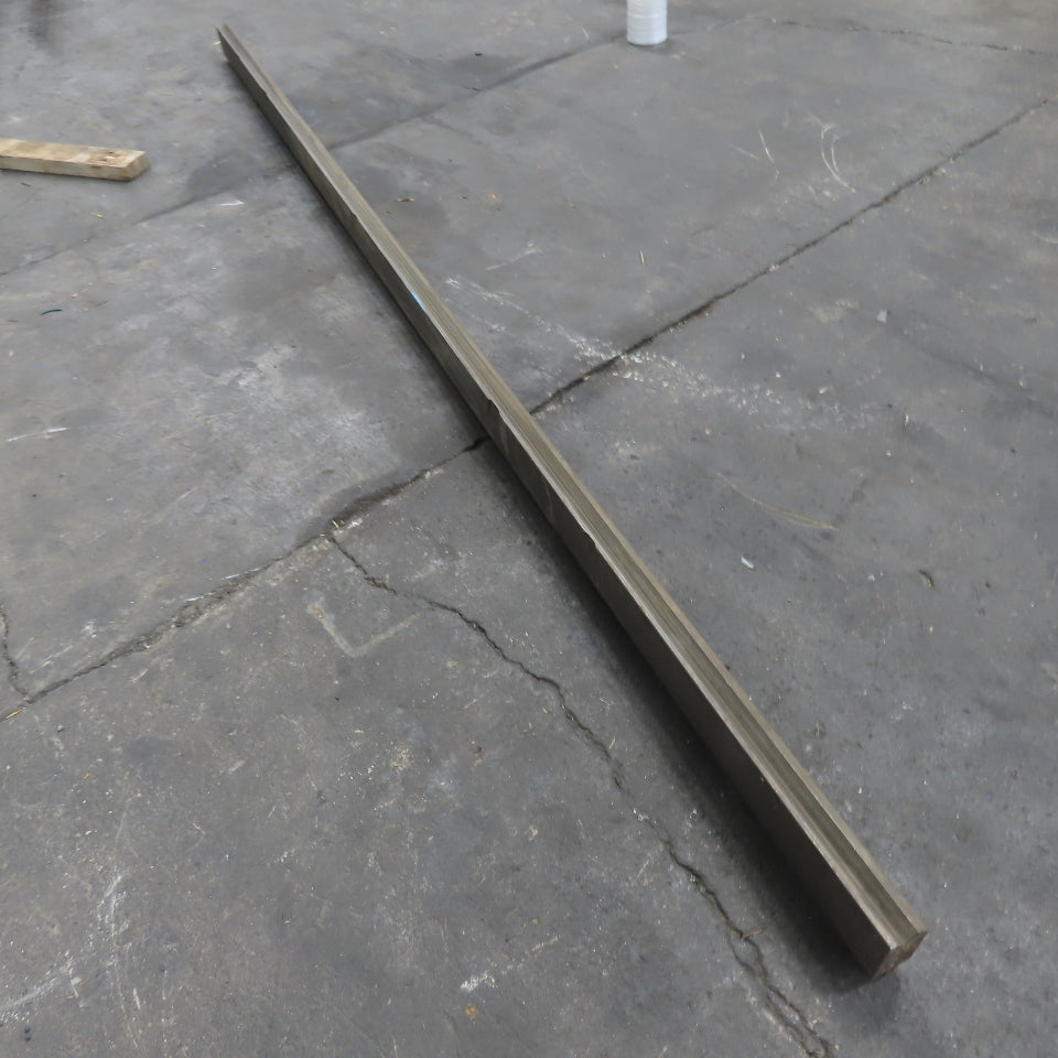 112" Long Press Brake 90° V-Forming Angle Die Block 1/2" Tang 3-3/4" Tall