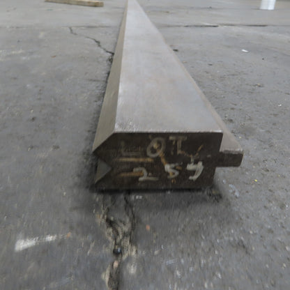 112" Long Press Brake 90° V-Forming Angle Die Block 1/2" Tang 3-3/4" Tall