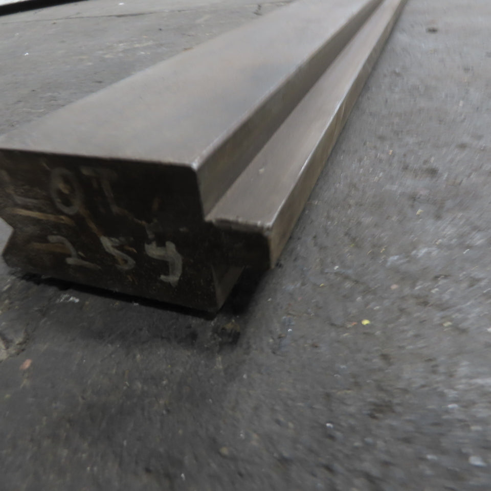 112" Long Press Brake 90° V-Forming Angle Die Block 1/2" Tang 3-3/4" Tall