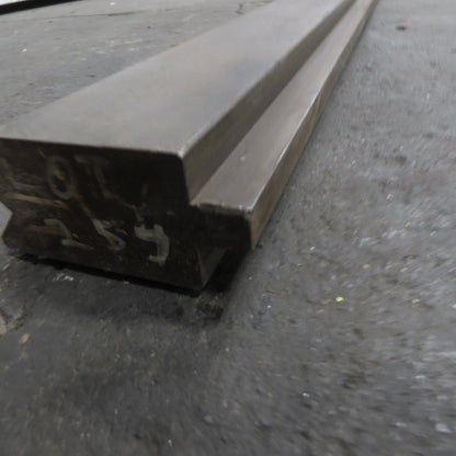 112" Long Press Brake 90° V-Forming Angle Die Block 1/2" Tang 3-3/4" Tall