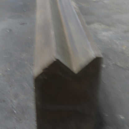 112" Long Press Brake 90° V-Forming Angle Die Block 1/2" Tang 3-3/4" Tall