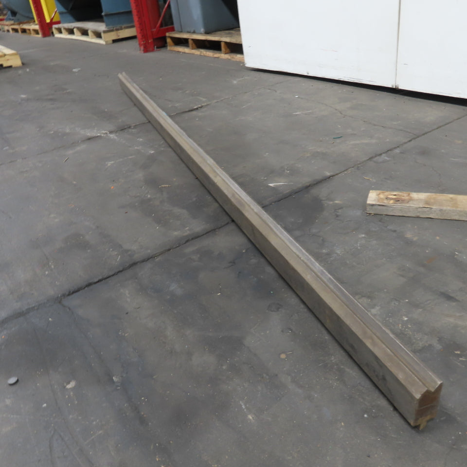 112" Long Press Brake 90° V-Forming Angle Die Block 1/2" Tang 3-3/4" Tall