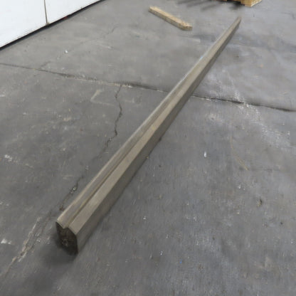 112" Long Press Brake 90° V-Forming Angle Die Block 1/2" Tang 3-3/4" Tall