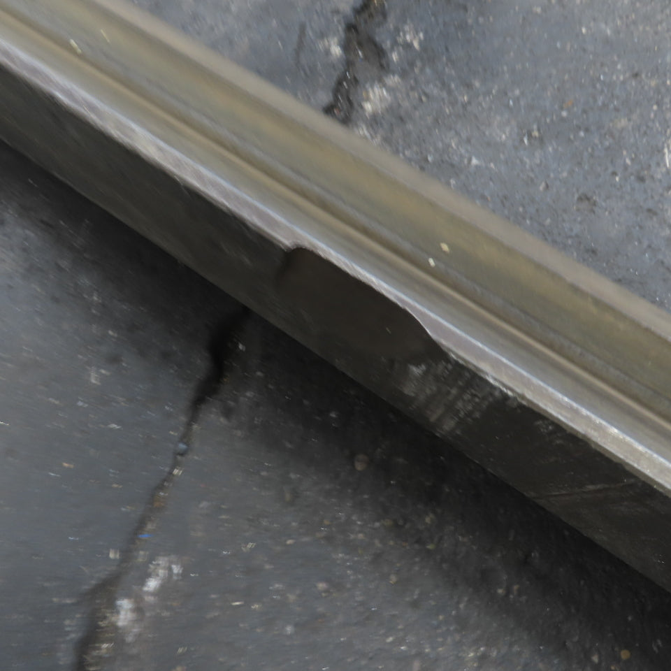 112" Long Press Brake 90° V-Forming Angle Die Block 1/2" Tang 3-3/4" Tall