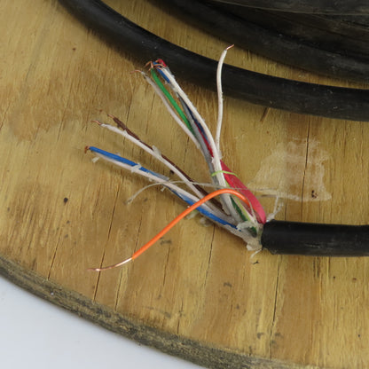 General Cable PE-39-AL 6-Pair 22 AWG Telephone Cable Direct Burial 90' Long