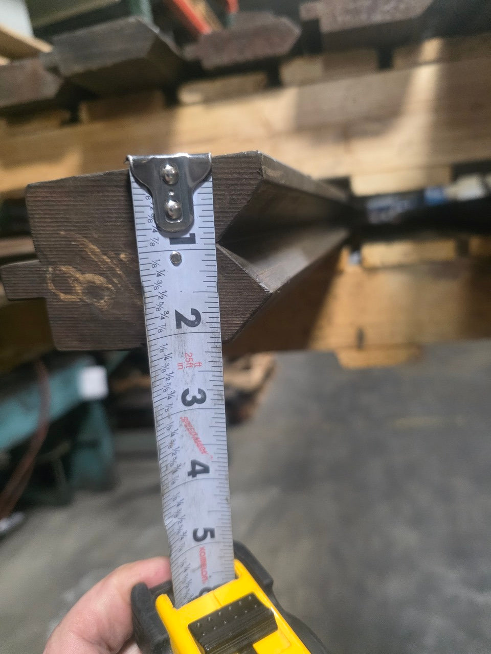 68" Long Press Brake 90° V-Forming Angle Die Block 1/2" Tang 3-7/8" Tall