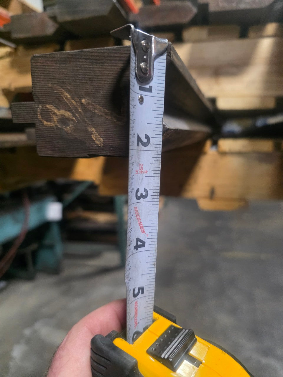 68" Long Press Brake 90° V-Forming Angle Die Block 1/2" Tang 3-7/8" Tall
