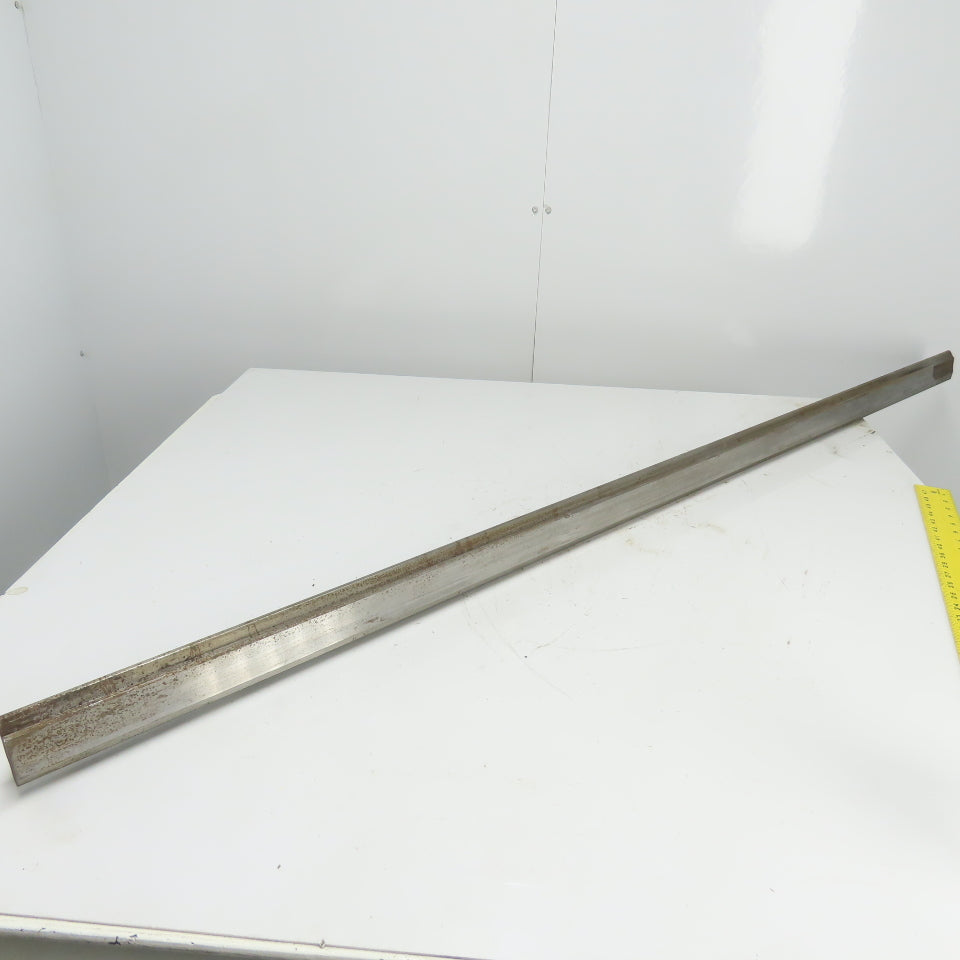 72-1/2" Long Press Brake 90° V-Forming Angle Die Block 1/2" Tang 2-3/8" Tall