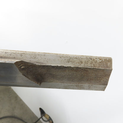 72-1/2" Long Press Brake 90° V-Forming Angle Die Block 1/2" Tang 2-3/8" Tall
