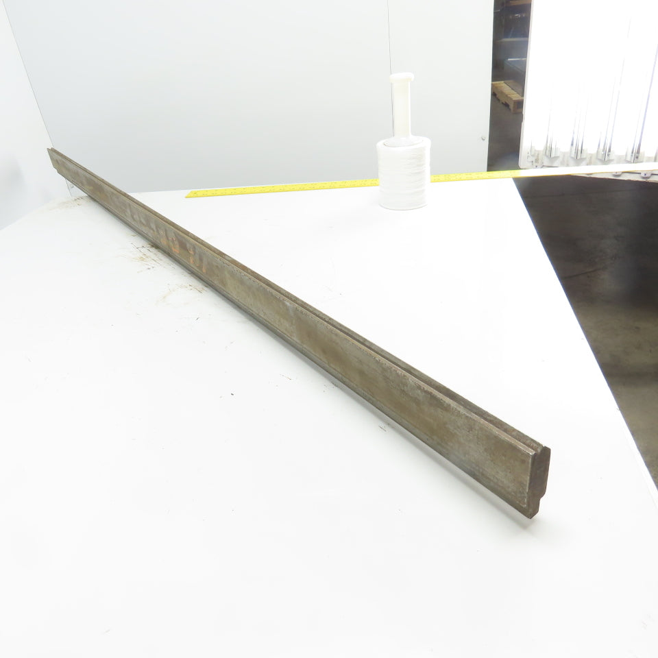 72-3/8" Long Press Brake 90° V-Forming Angle Die Block 1/2" Tang 3-1/8" Tall