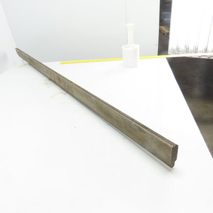 72-3/8" Long Press Brake 90° V-Forming Angle Die Block 1/2" Tang 3-1/8" Tall