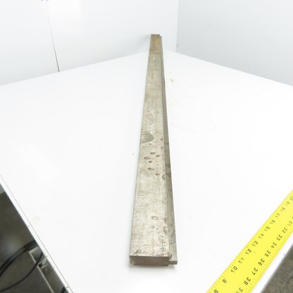 72-1/2" Long Press Brake 90° V-Forming Angle Die Block 1/2" Tang 3-3/8" Tall