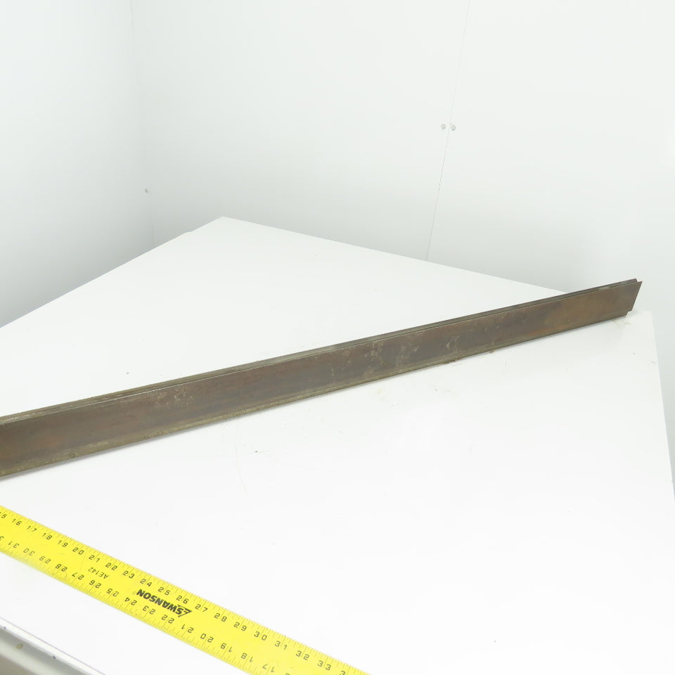 52-1/2" Long Press Brake 90° V-Forming Angle Die Block 1/2" Tang 3-3/4" Tall