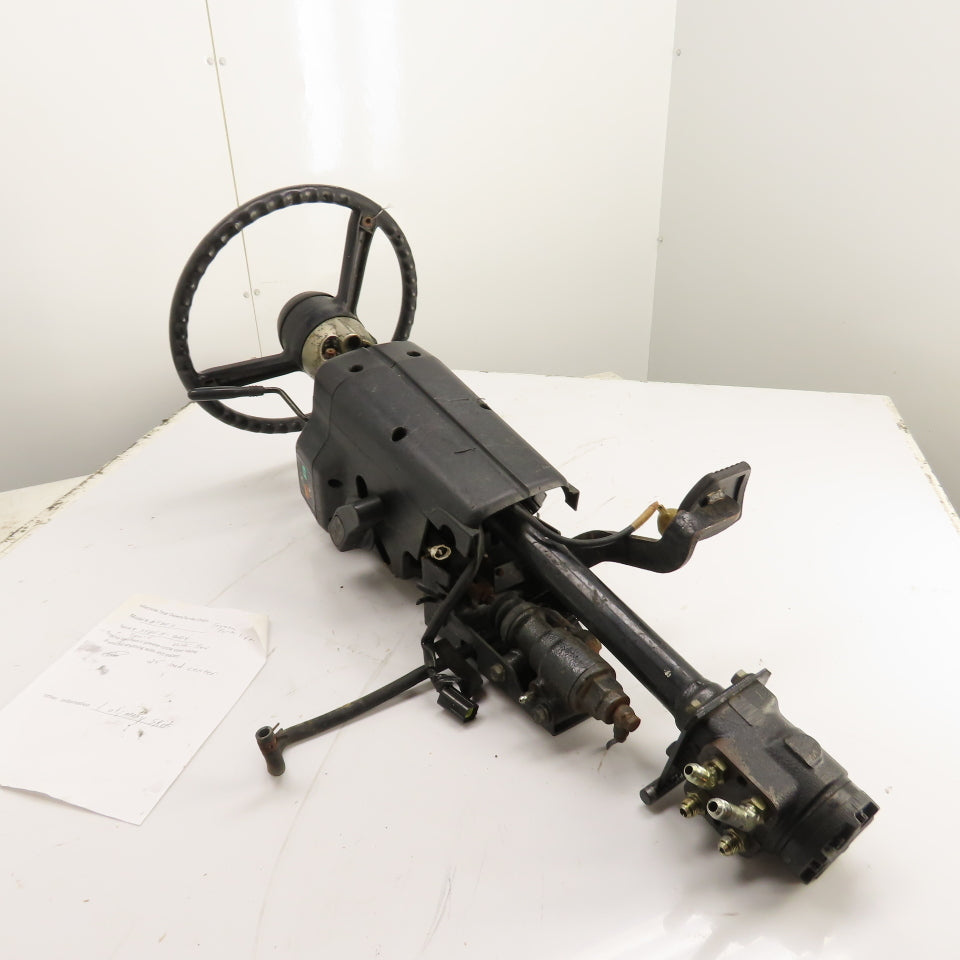 Toyota 5FBE15 Steering Column Assembly W/Wheel Display & Sumitomo Valve