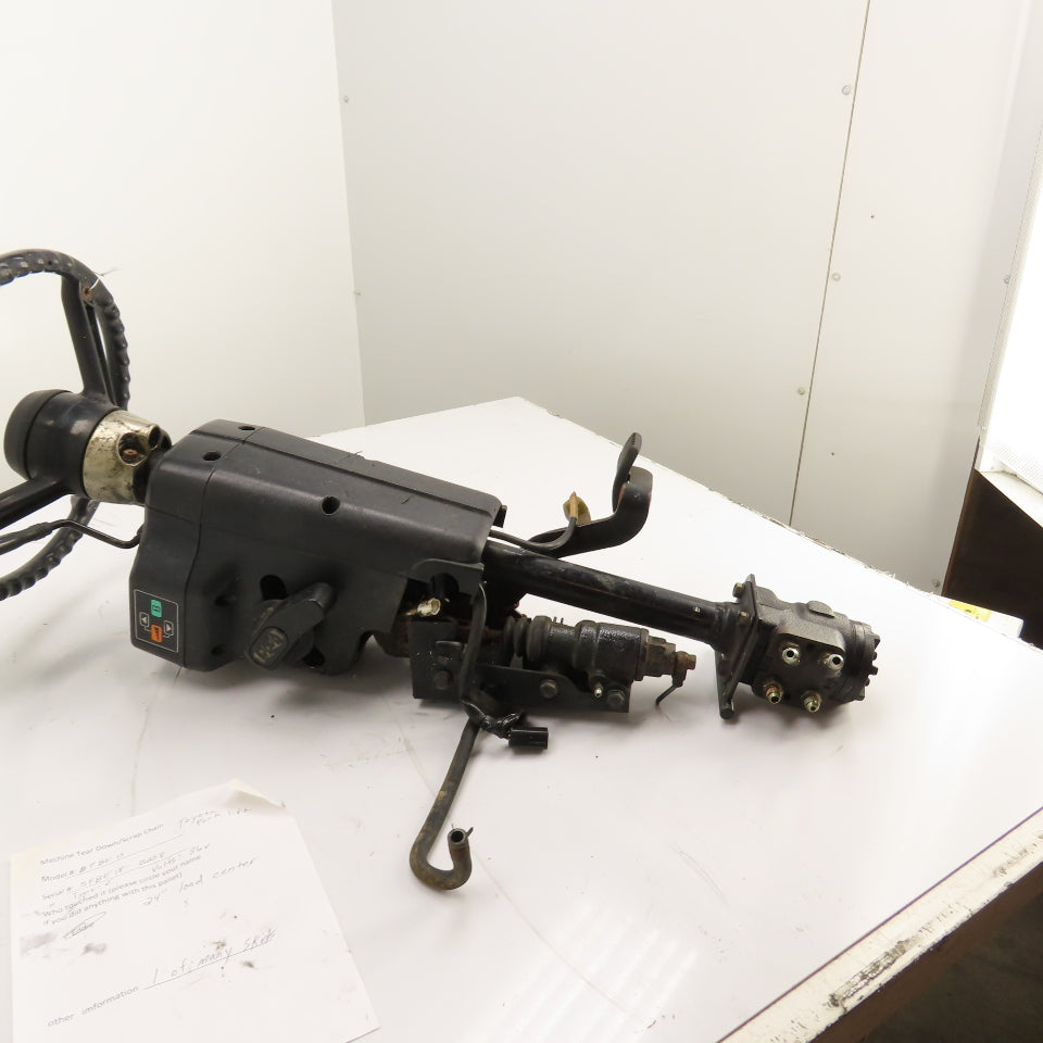 Toyota 5FBE15 Steering Column Assembly W/Wheel Display & Sumitomo Valve