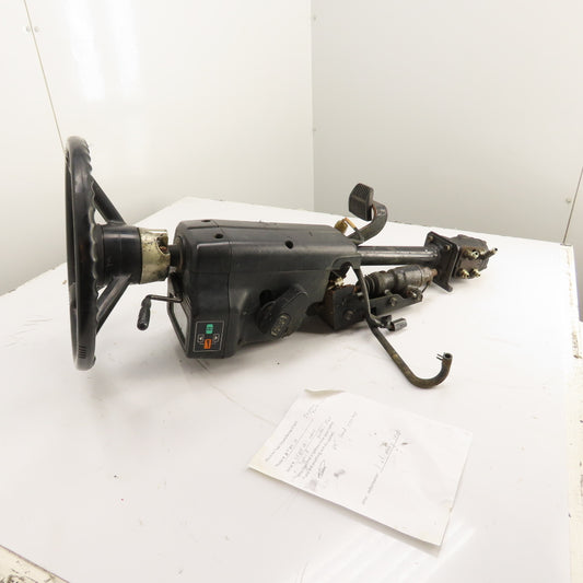 Toyota 5FBE15 Steering Column Assembly W/Wheel Display & Sumitomo Valve