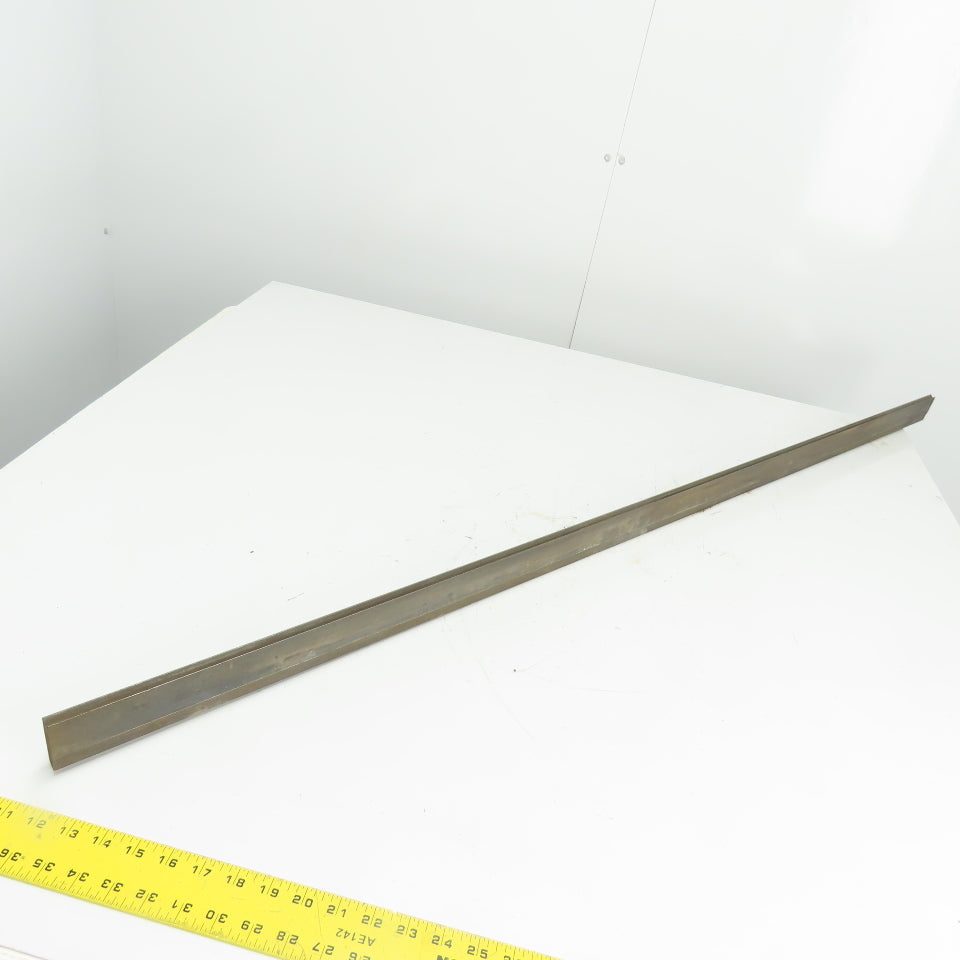 59-5/8" Long Press Brake 90° V-Forming Angle Die Block 1/2" Tang 2" Tall