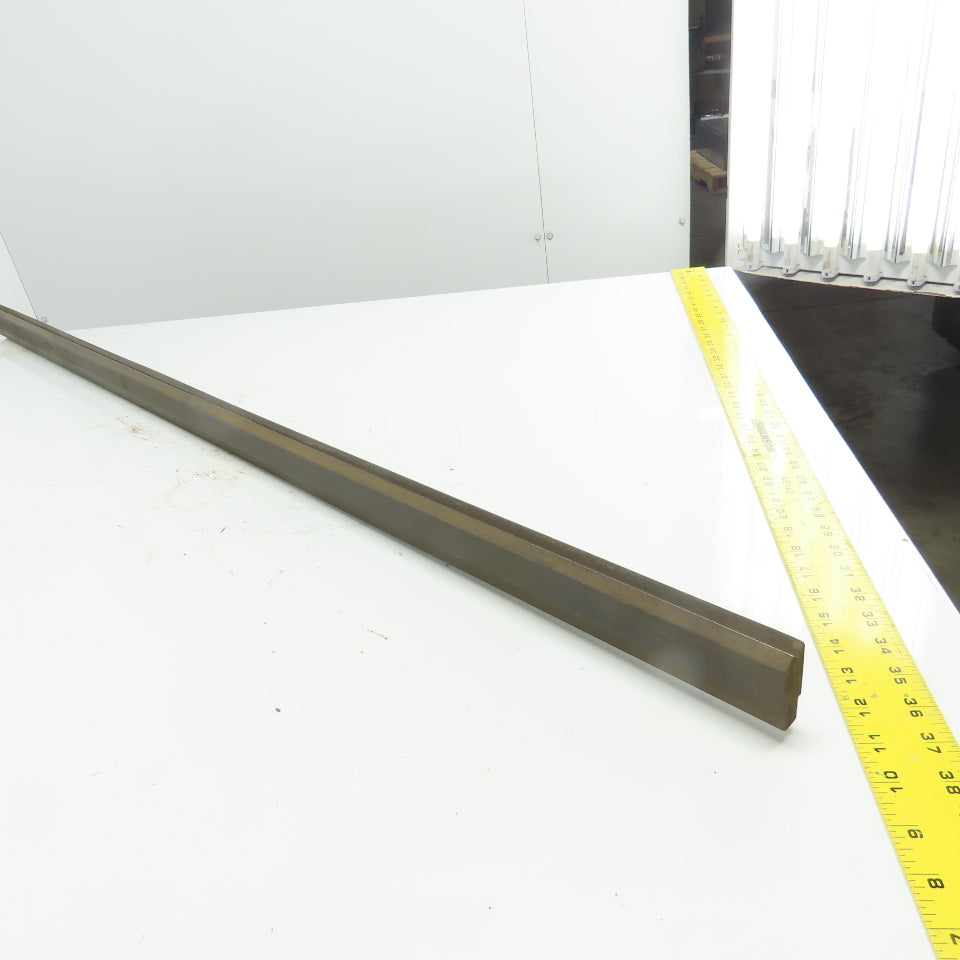 59-5/8" Long Press Brake 90° V-Forming Angle Die Block 1/2" Tang 2" Tall