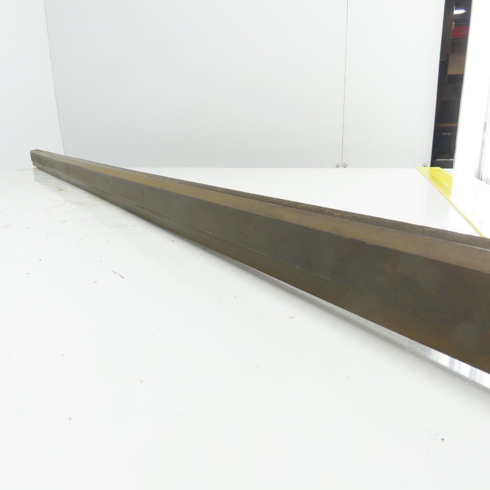 59-5/8" Long Press Brake 90° V-Forming Angle Die Block 1/2" Tang 2" Tall