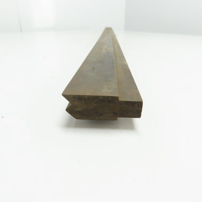59-5/8" Long Press Brake 90° V-Forming Angle Die Block 1/2" Tang 2" Tall