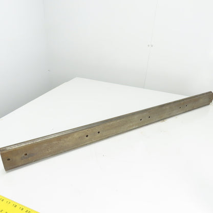 50-3/8" Long Press Brake 90° V-Forming Angle Die Block 1/2" Tang 3-3/4" Tall