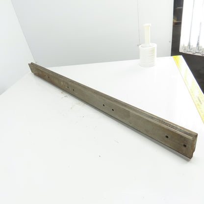 50-3/8" Long Press Brake 90° V-Forming Angle Die Block 1/2" Tang 3-3/4" Tall