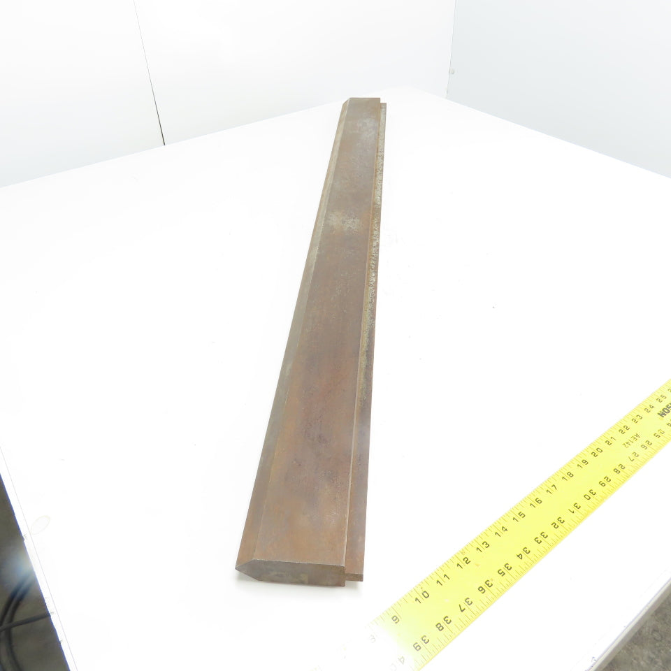 48" Long 85° V-Forming Press Brake Die Punch 1/2" Tang 1-3/8" Wide x 4-3/8" Tall