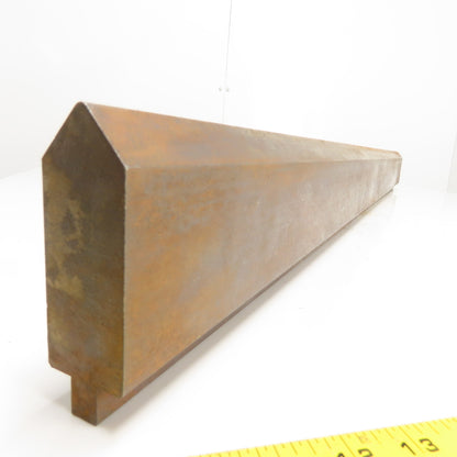 48" Long 85° V-Forming Press Brake Die Punch 1/2" Tang 1-3/8" Wide x 4-3/8" Tall