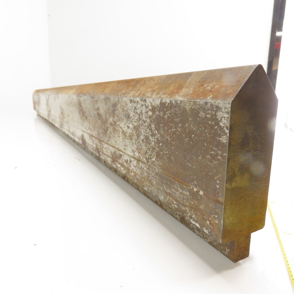 48" Long 85° V-Forming Press Brake Die Punch 1/2" Tang 1-3/8" Wide x 4-3/8" Tall