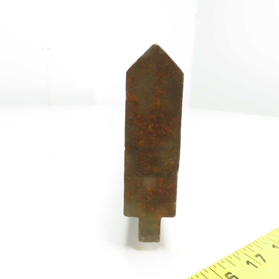 46-3/4" Long 90° V-Forming Press Brake Die Punch 1/2" Tang 4-1/4" Tall
