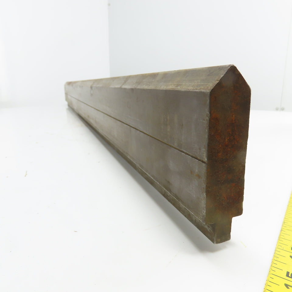 46-3/4" Long 90° V-Forming Press Brake Die Punch 1/2" Tang 4-1/4" Tall