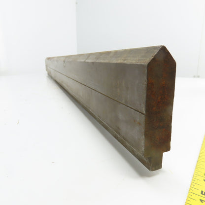 46-3/4" Long 90° V-Forming Press Brake Die Punch 1/2" Tang 4-1/4" Tall