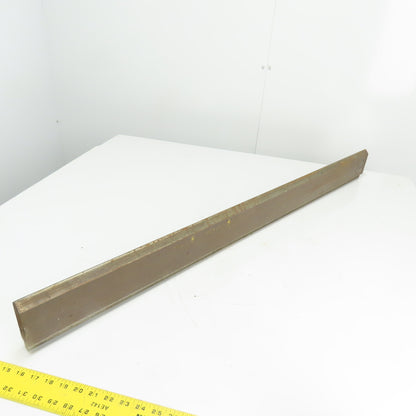 46-3/4" Long 90° V-Forming Press Brake Die Punch 1/2" Tang 4-1/4" Tall