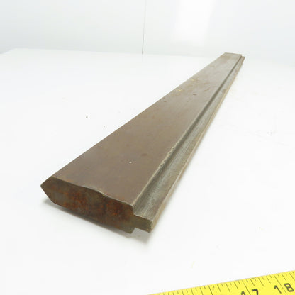 46-3/4" Long 90° V-Forming Press Brake Die Punch 1/2" Tang 4-1/4" Tall