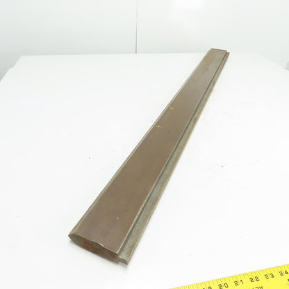 46-3/4" Long 90° V-Forming Press Brake Die Punch 1/2" Tang 4-1/4" Tall