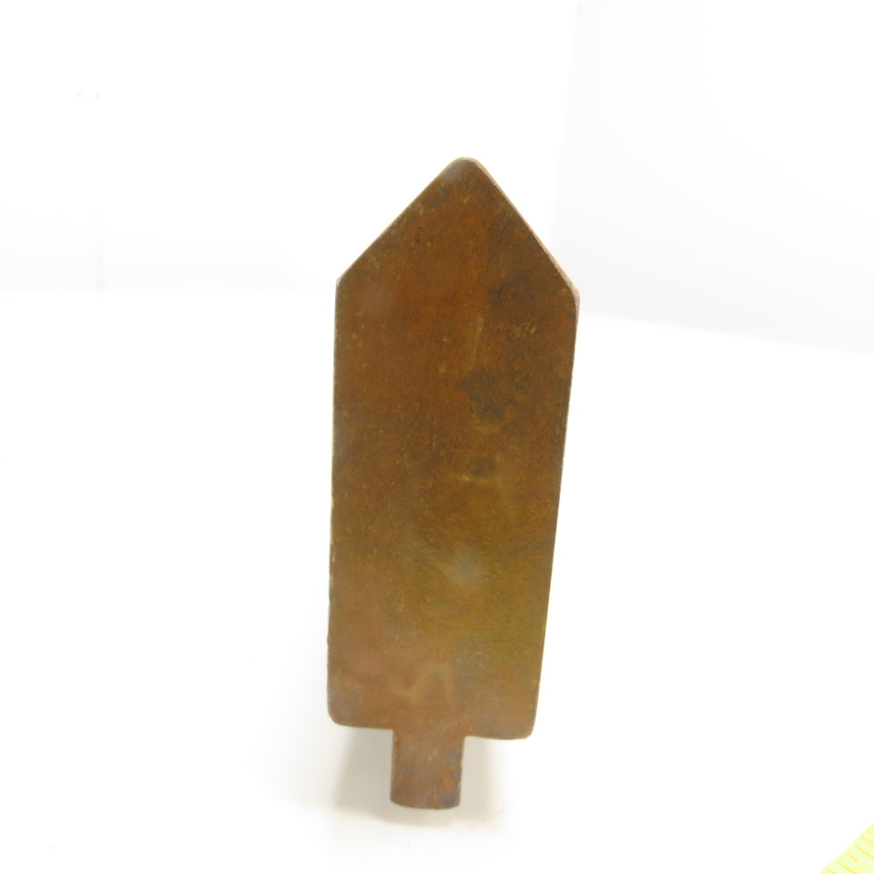 47-5/8" Long 85° V-Forming Press Brake Die Punch 1/2" Tang 4-3/8" Tall