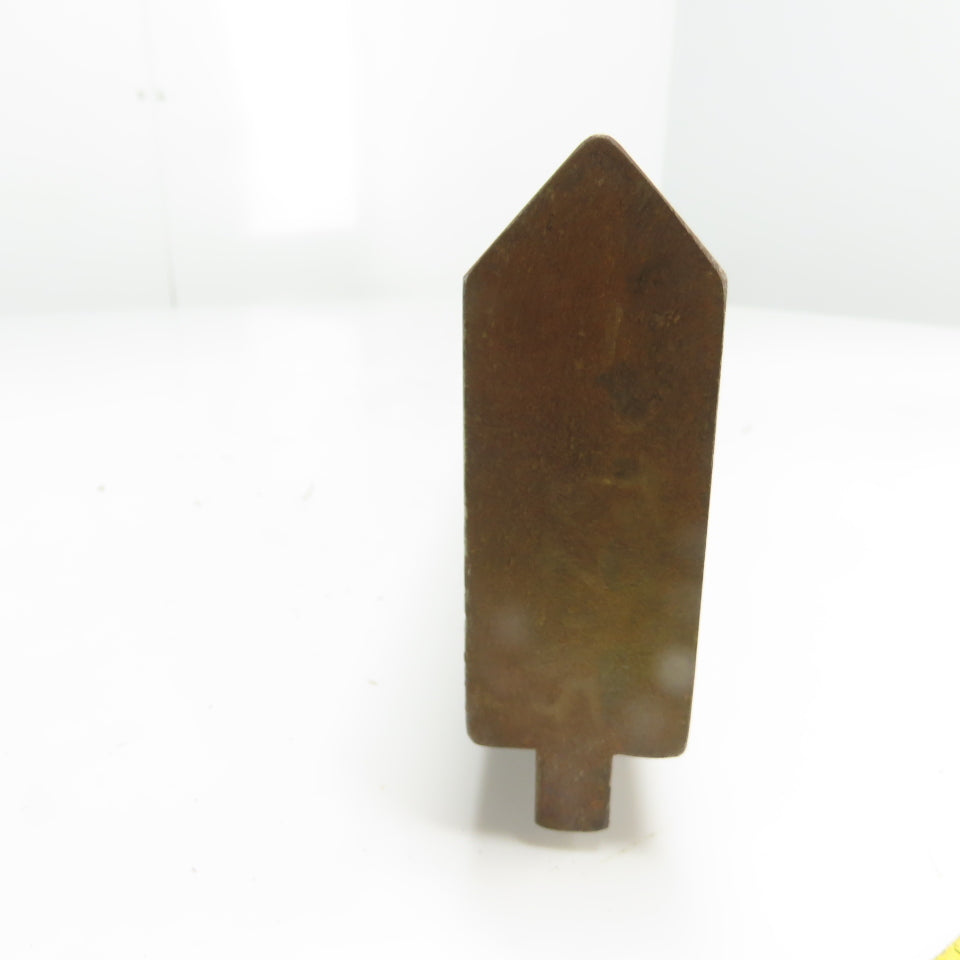 47-5/8" Long 85° V-Forming Press Brake Die Punch 1/2" Tang 4-3/8" Tall